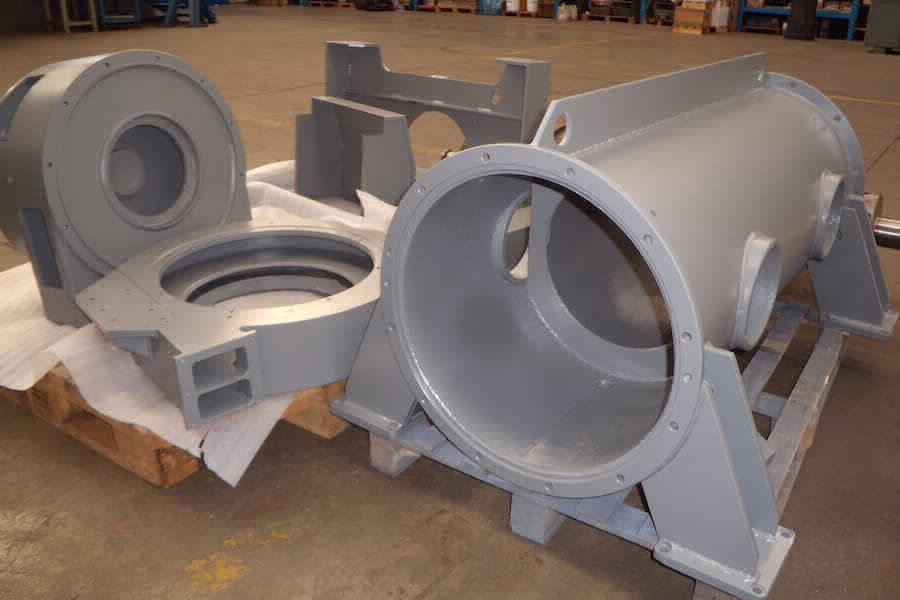 centrifuga decantatrice industriale