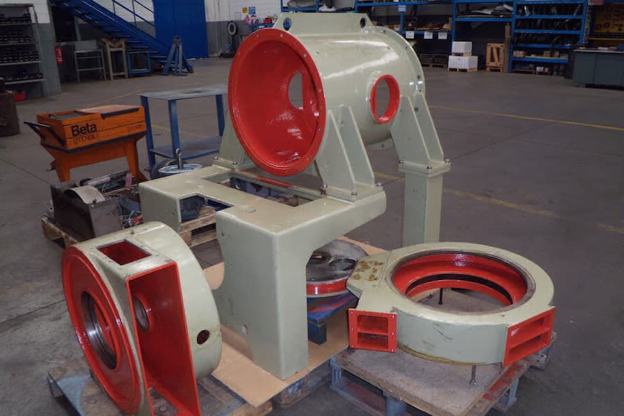 centrifuga decantatrice industriale