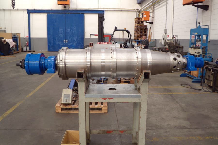 centrifuga decantatrice industriale
