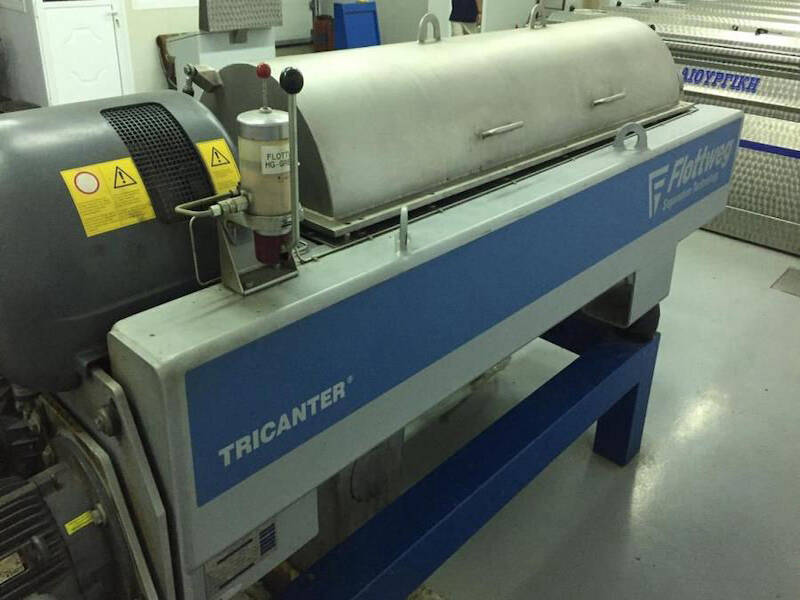 Centrifughe decantatrici